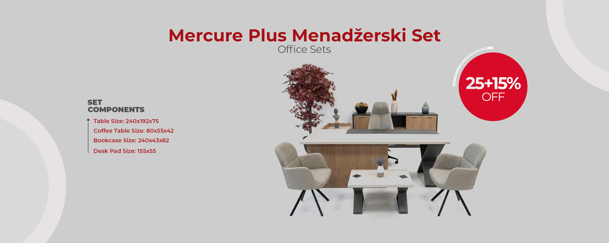 Mercure Plus Menadzerski Set